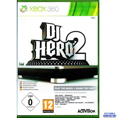 DJ HERO 2 XBOX 360