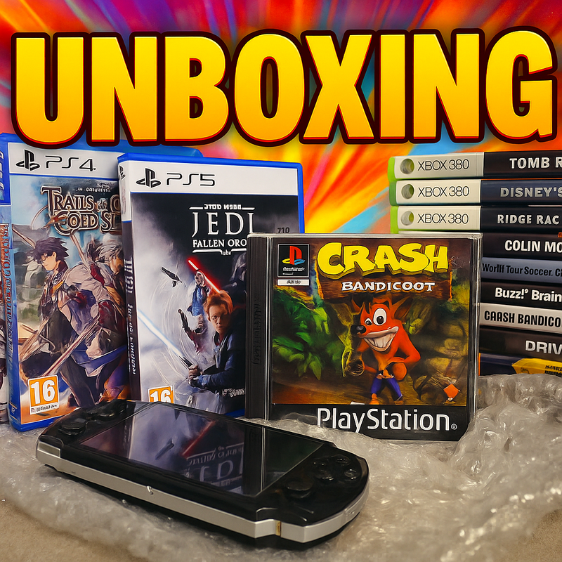 🎥 PSP to PS5 Crazy unboxing #retrogames #psp #ps5
