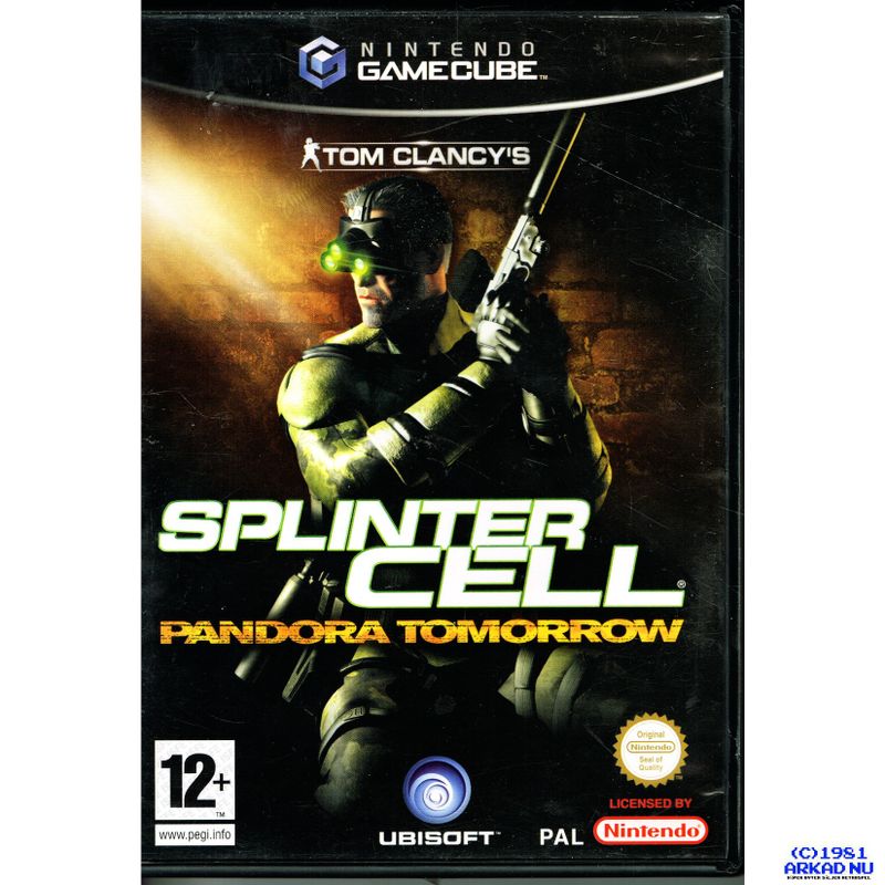 SPLINTER CELL PANDORA TOMORROW GAMECUBE