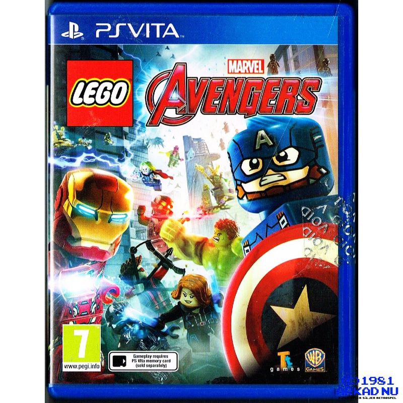 LEGO MARVEL AVENGERS PS VITA