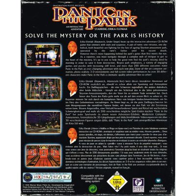 PANIC IN THE PARK PC BIGBOX