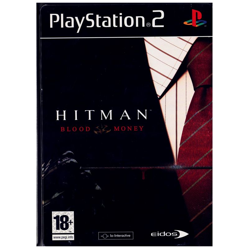 HITMAN BLOOD MONEY PS2 STEELBOOK