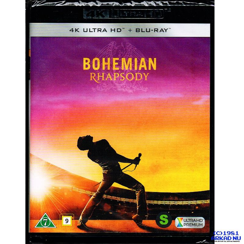 BOHEMIAN RHAPSODY 4K ULTRA HD + BLU-RAY