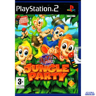 BUZZ JUNIOR JUNGLE PARTY PS2