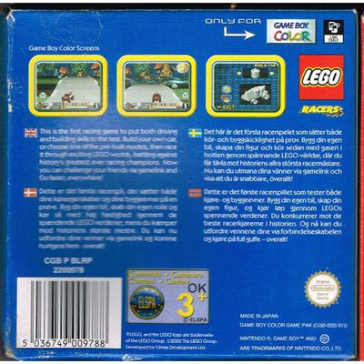 LEGO RACERS GAMEBOY COLOR