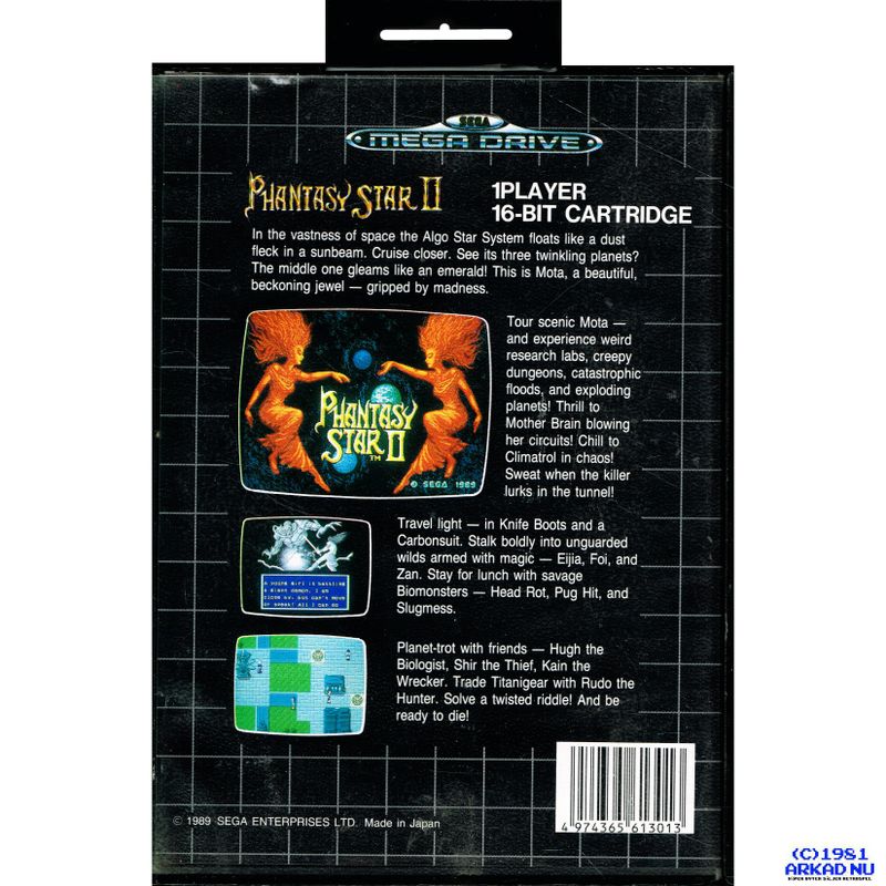 PHANTASY STAR II MEGADRIVE