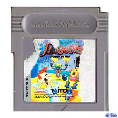 JETSONS ROBOT PANIC GAMEBOY