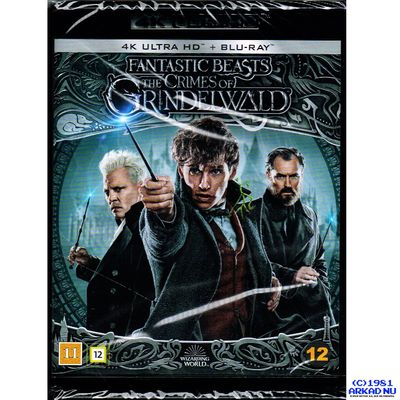 FANTASTIC BEASTS THE CRIMES OF GRINDELWALD 4K ULTRA HD + BLU-RAY