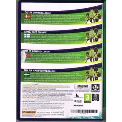 KINECT ADVENTURES XBOX 360