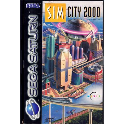 SIM CITY 2000 SEGA SATURN RENTAL