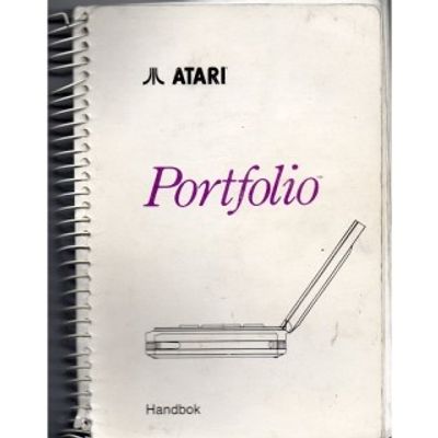 ATARI PORTIFOLIO HANDBOK