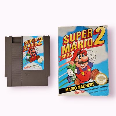 SUPER MARIO BROS 2 BIG BOX NES SCN