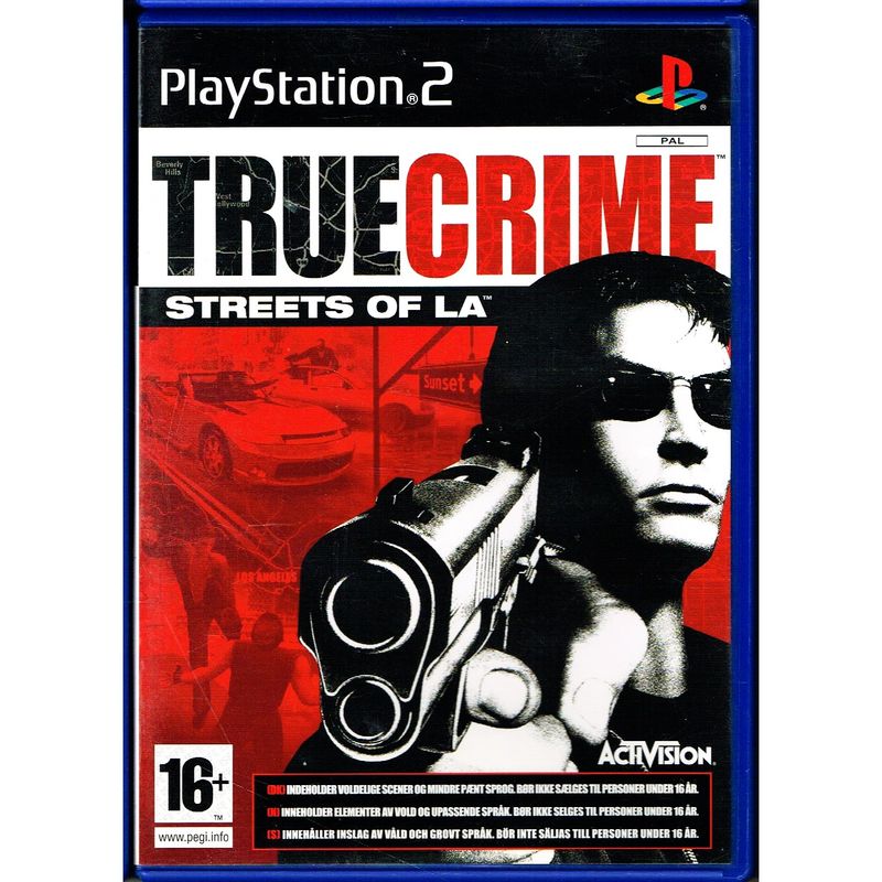 TRUE CRIME STREETS OF LA PS2