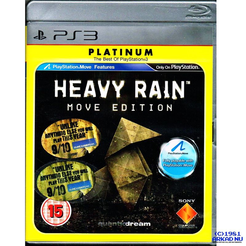 HEAVY RAIN MOVE EDITION PS3