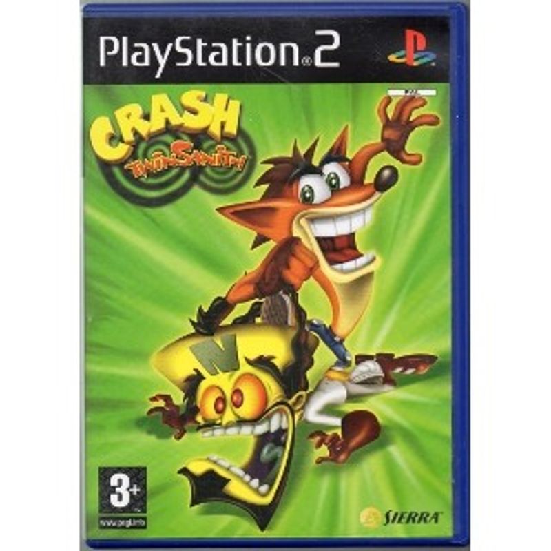 CRASH TWINSANITY PS2