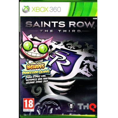 SAINTS ROW THE THIRD XBOX 360