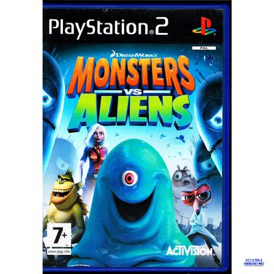 MONSTERS VS ALIENS PS2