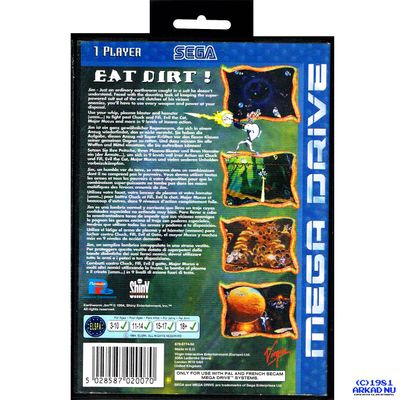 EARTHWORM JIM MEGADRIVE