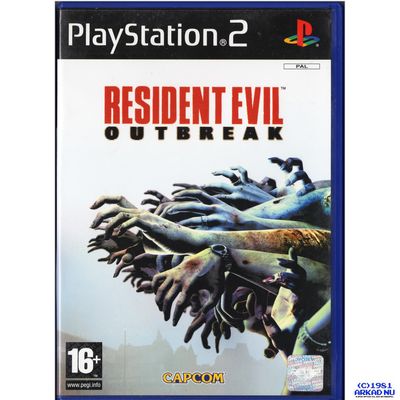 RESIDENT EVIL OUTBREAK PS2