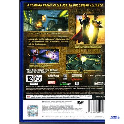 X-MEN LEGENDS II RISE OF APOCALYPSE PS2