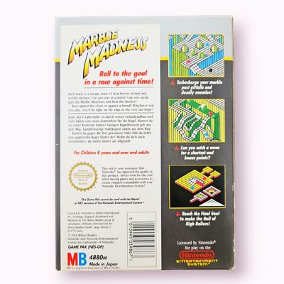 MARBLE MADNESS NES NOE