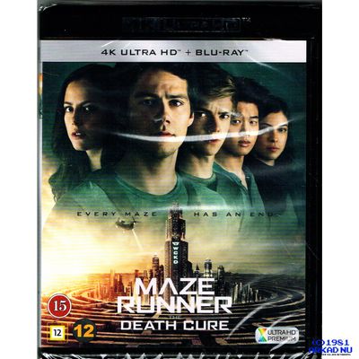 MAZE RUNNER THE DEATH CURE 4K ULTRA HD + BLU-RAY