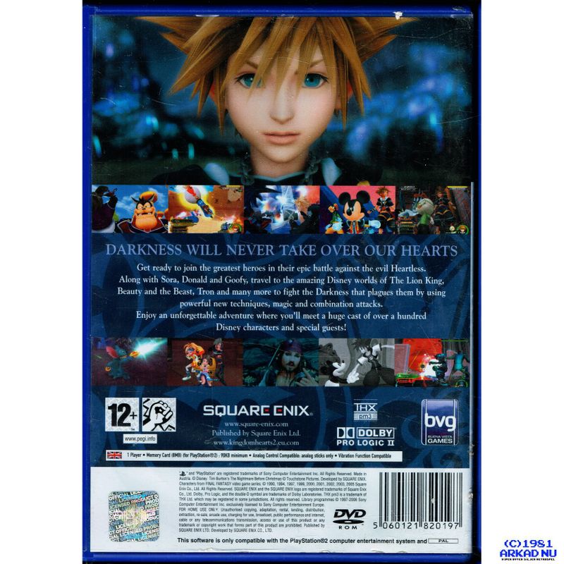 KINGDOM HEARTS II PS2