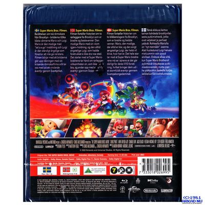 SUPER MARIO BROS MOVIE BLU-RAY