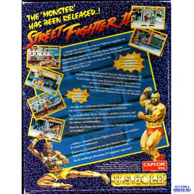 STREET FIGHTER II AMIGA