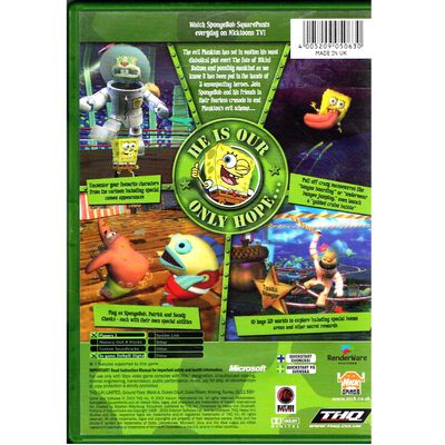 SPONGEBOB SQUAREPANTS BATTLE FOR BIKINI BOTTOM XBOX