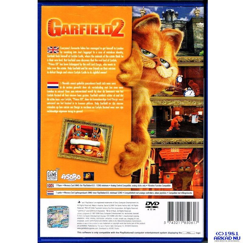 GARFIELD 2 PS2