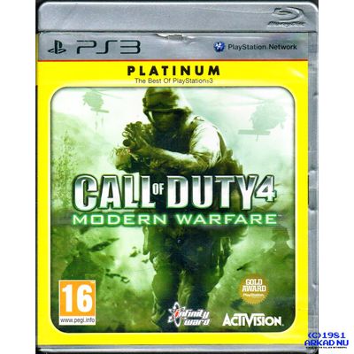 CALL OF DUTY 4 MODERN WARFARE PS3