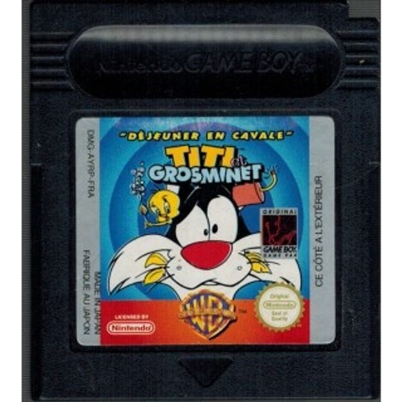 SYLVESTER AND TWEETY TITI GROSMINET GAMEBOY