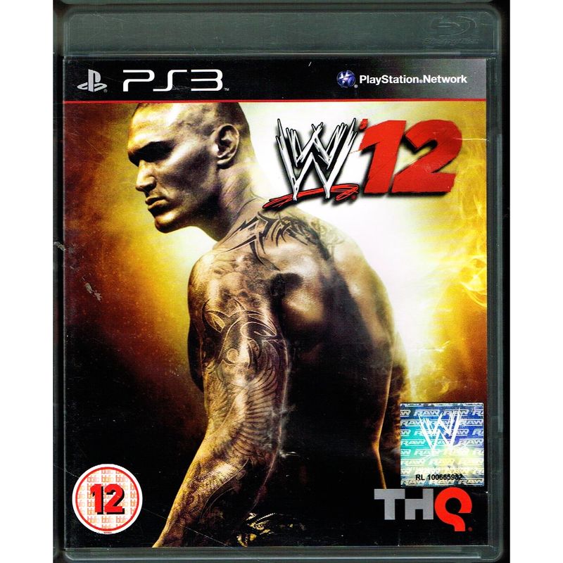 WWE 12 PS3