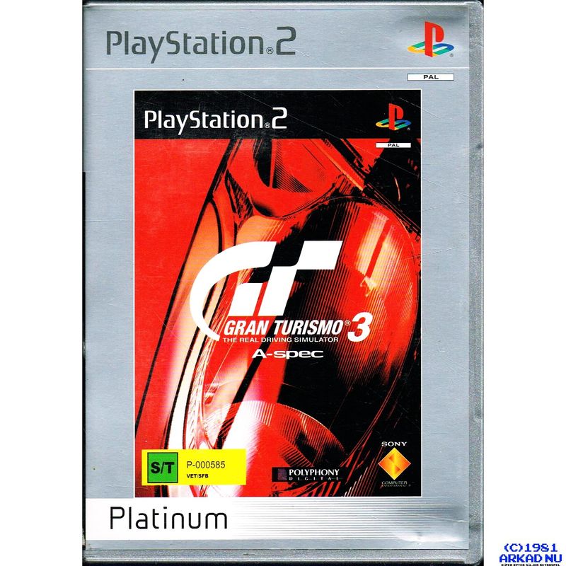 GRAN TURISMO 3 A SPEC PS2