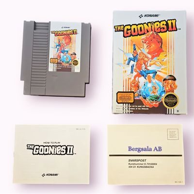 THE GOONIES II NES SCN