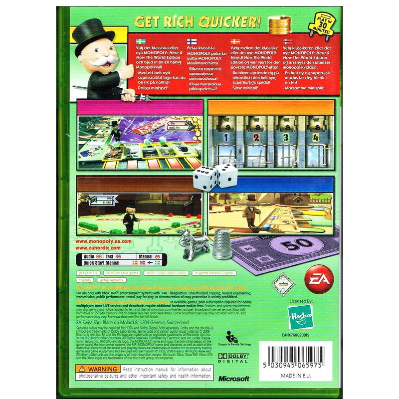 MONOPOLY XBOX 360