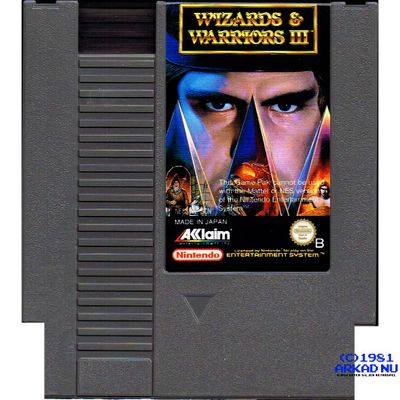 WIZARD & WARRIORS III KUROS VISIONS OF POWER NES SCN