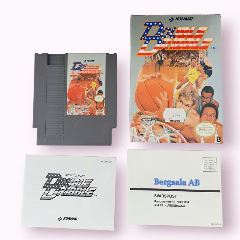 DOUBLE DRIBBLE NES SCN