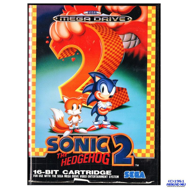 SONIC THE HEDGEHOG 2 MEGADRIVE