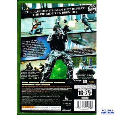 SECRET SERVICE XBOX 360