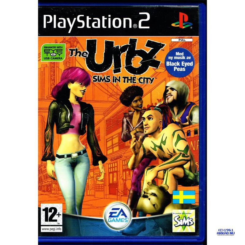 THE URBZ SIMS IN THE CITY PS2