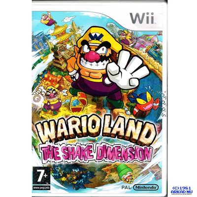 WARIO LAND THE SHAKE DIMENSION WII