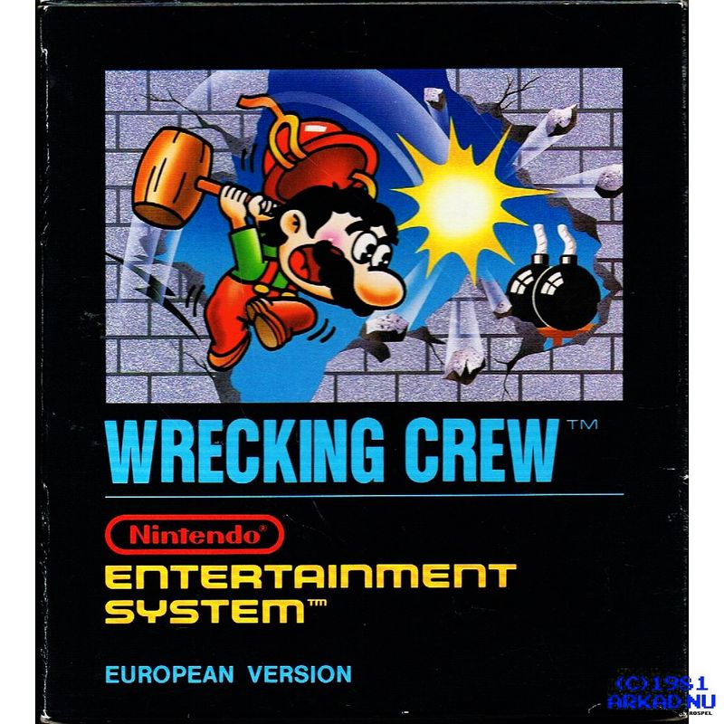 WRECKING CREW NES SCN 3 SKRUVARS