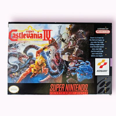 SUPER CASTLEVANIA IV SNES NTSC USA