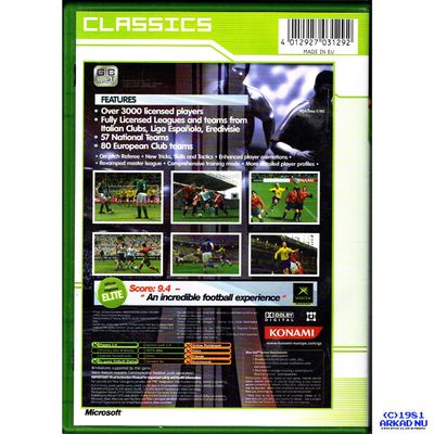 PES PRO EVOLUTION SOCCER 4 XBOX