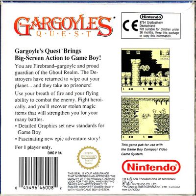 GARGOYLES QUEST GAMEBOY SCN