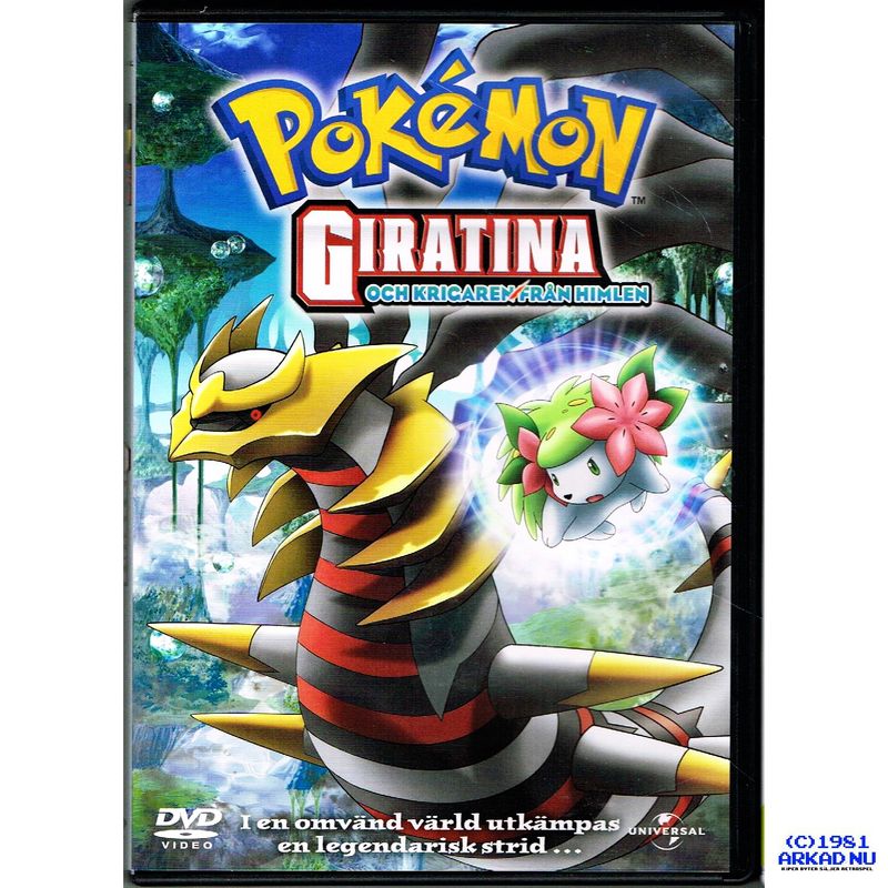 POKEMON GIRATINA OCH KRIGAREN FRÅN HIMLEN DVD