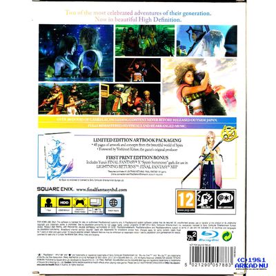 FINAL FANTASY X X2 HD REMASTER LIMITED EDITION PS3