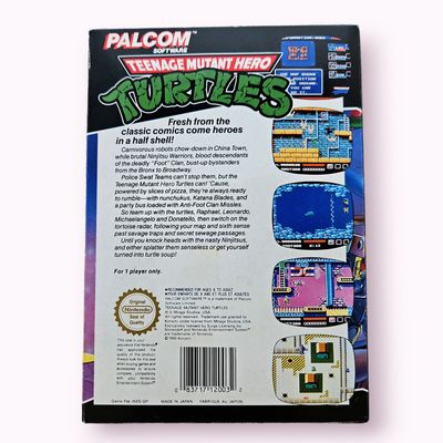 TEENAGE MUTANT HERO TURTLES NES SCN